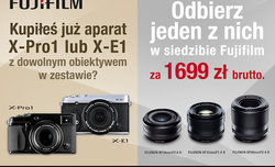 Odbierz obiektyw Fujinon X za 1699 z brutto