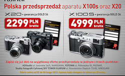 Polska przedsprzeda aparatw Fujifilm X100S oraz X20