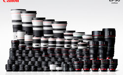 Canon wituje wyprodukowanie  90 mln obiektyww EF