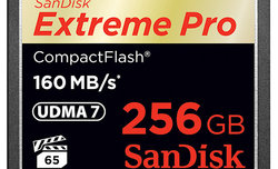 Nowe karty SanDisk Extreme Pro CompactFlash 256 GB