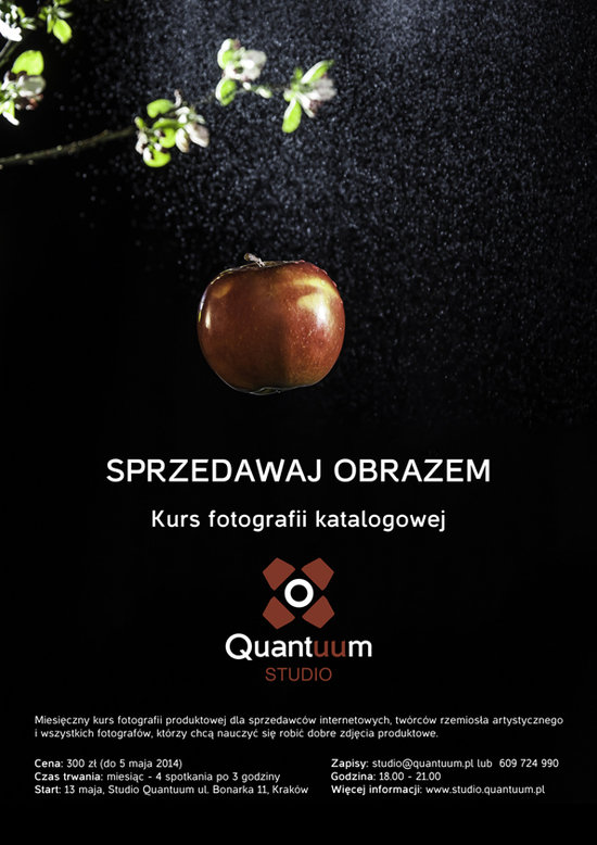 Warsztaty z fotografii produktowej w Krakowie