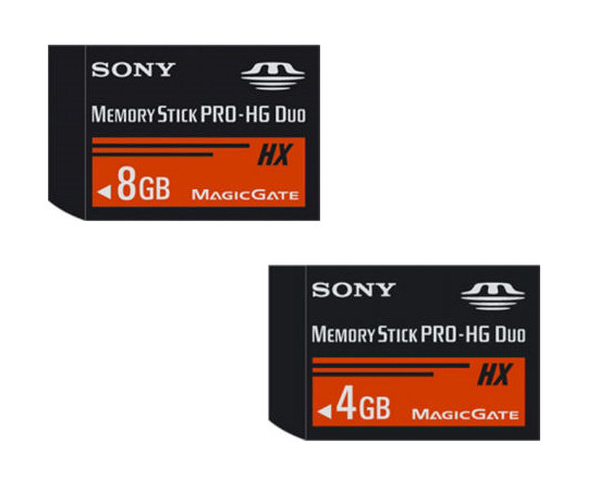 Sony Memory Stick PRO-HG Duo HX - nowa seria kart