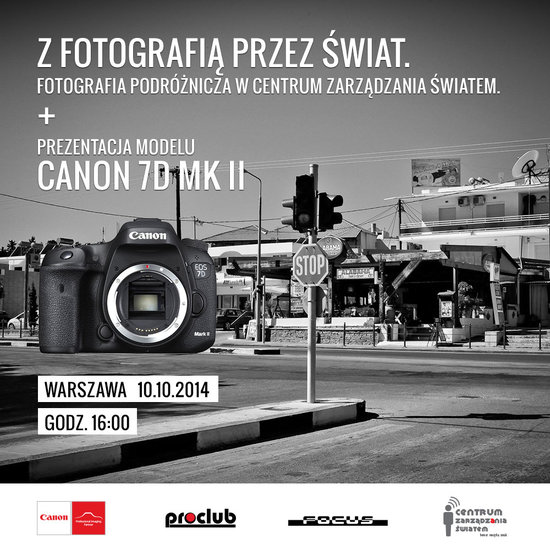 Canon EOS 7D Mark II na wieczorze fotografii w Warszawie