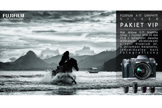 Pakiet VIP z aparatem Fujifilm X-T1 Graphite Silver Edition