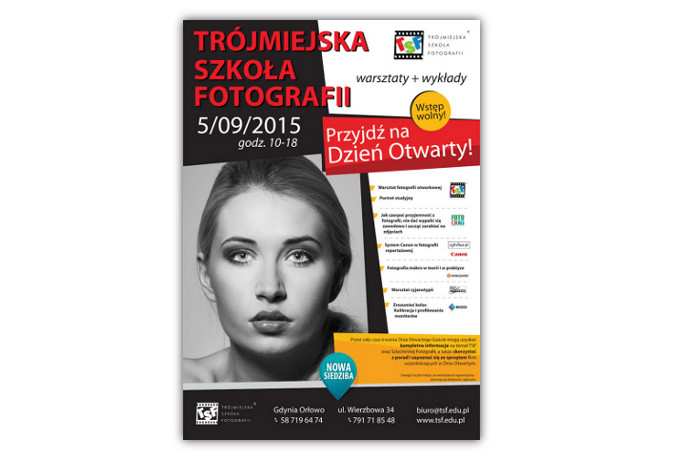 Dzie otwarty Trjmiejskiej Szkoy Fotografii