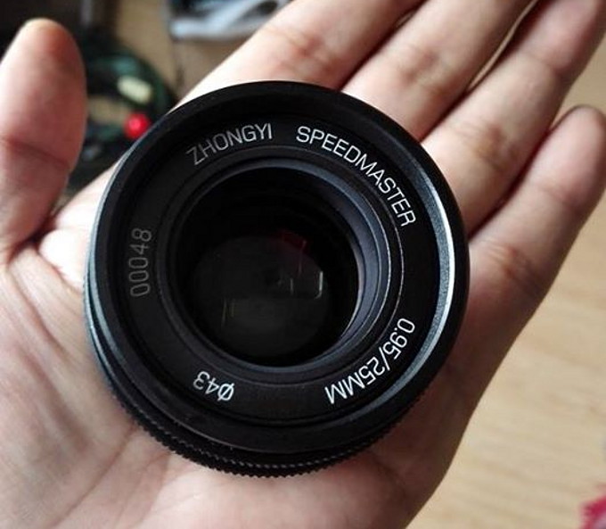 Zhongyi Mitakon Speedmaster 25 mm f/0.95 - wkrtce premiera obiektywu