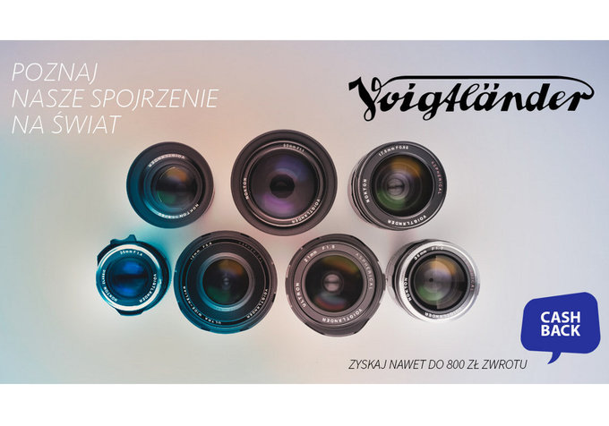 Voigtlander - CashBack przy zakupie wybranych obiektyww