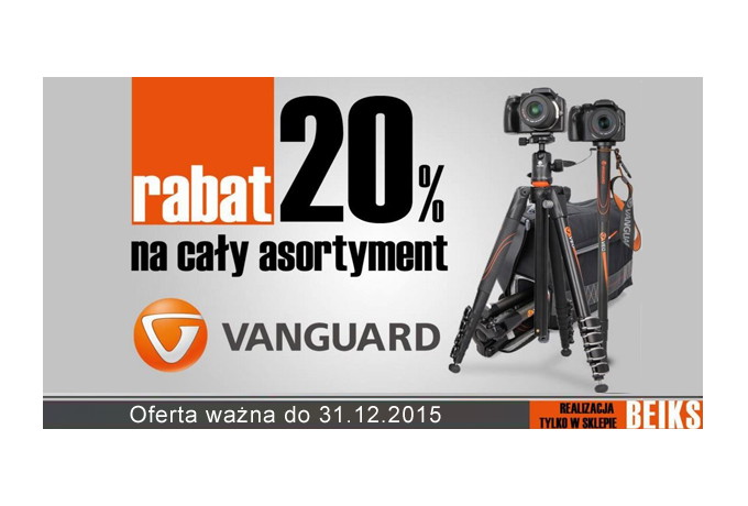 BEiKS - rabat na asortyment marki Vanguard