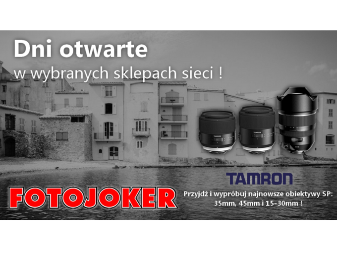 Bdzie mona przetestowa obiektywy Tamrona