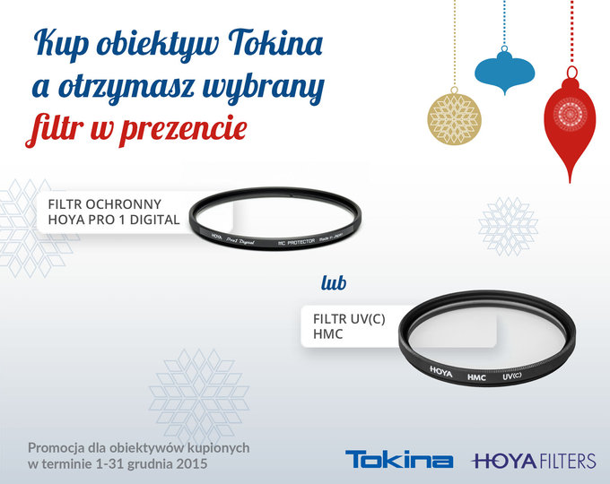 witeczna promocja Tokina i Hoya Filters