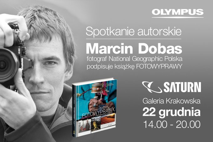 Spotkanie autorskie z Marcinem Dobasem w Krakowie