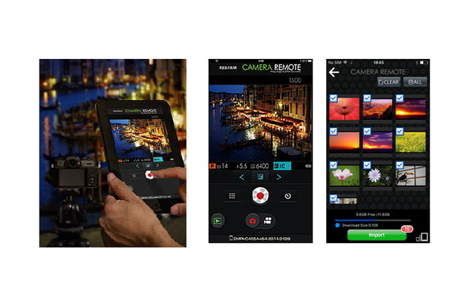 Nowa wersja aplikacji Fujifilm Camera Remote 
