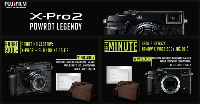 Fujifilm zaprasza na Road Show i przedsprzeda modelu X-Pro2