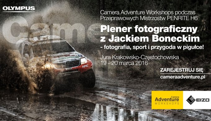 Sportowe emocje na warsztatach Camera Adventure z Jackiem Boneckim