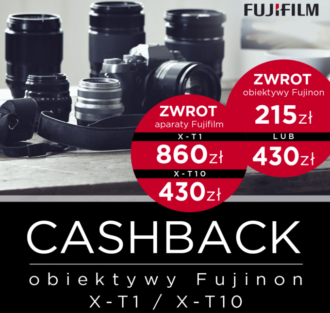 Fujifilm z now promocj cashback