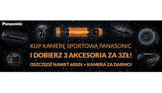 Kamera Panasonic HX-A1 - dodatkowe gadety w promocji