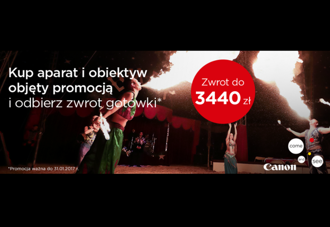 Canon przygotowa promocj dla klientw