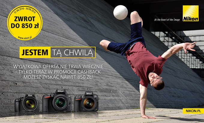 Nowa promocja Nikon Cashback