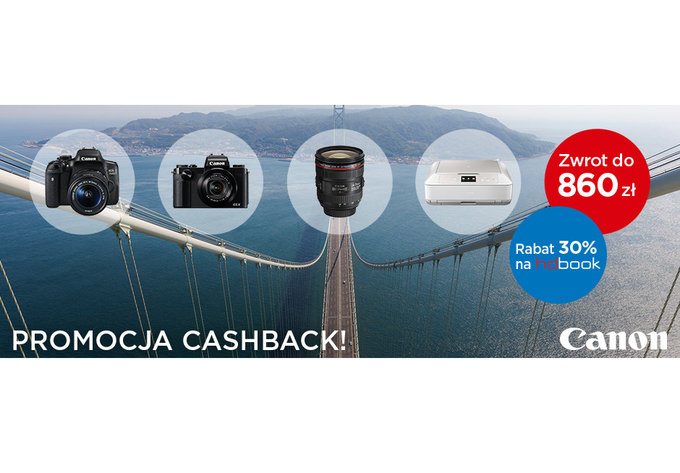 Canon - nowa akcja CashBack