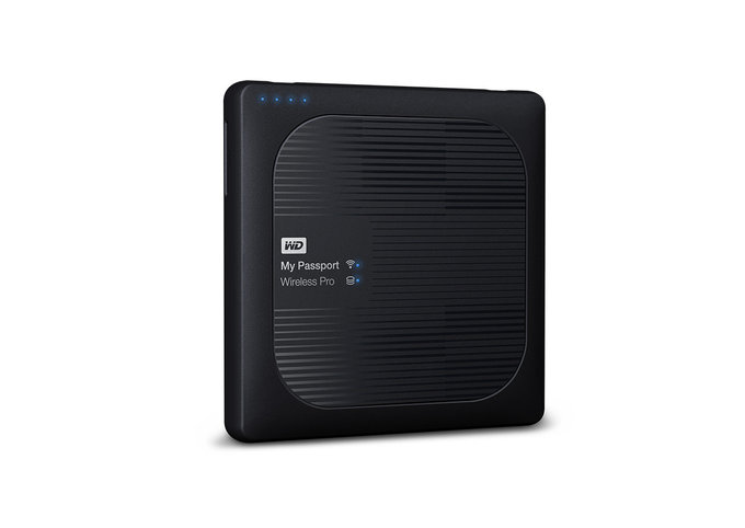 WD My Passport Wireless Pro - bezprzewodowy dysk twardy z czytnikiem kart SD