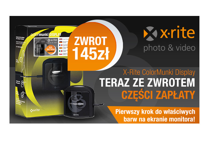 X-Rite ColorMunki Display - akcja cashback