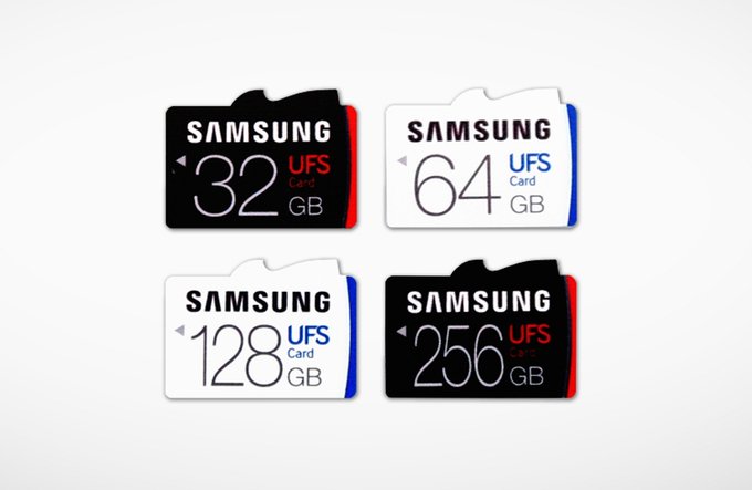 Samsung - nowe karty pamici UFS