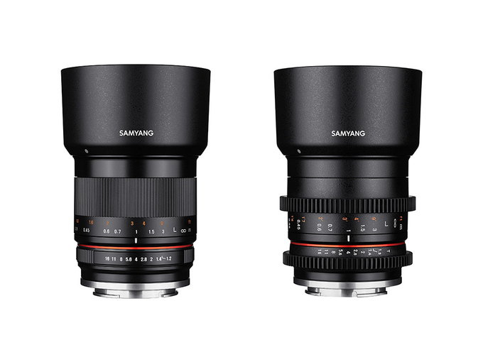 Samyang 35 mm f/1.2 ED AS UMC CS w wersji fotograficznej i wideo