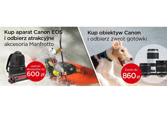 Canon ruszy z jesiennymi promocjami