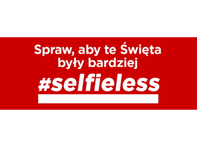 Canon: witeczna akcja selfieless