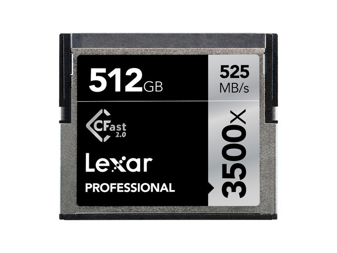 Karta Lexar Professional 3500x CFast 2.0 o pojemnoci 512 GB