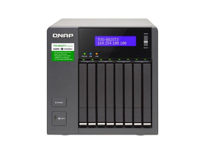 Nowy serwer sieciowy QNAP TVS-882ST3 z wyjciem HDMI 4K