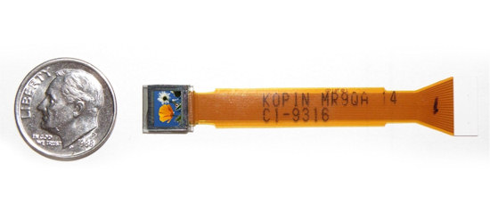 Kopin Corporation zaprezentowa najmniejszy ekran LCD na rynku