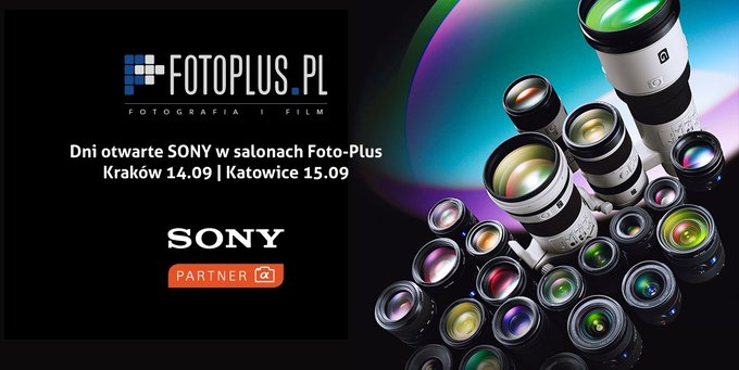 Foto-Plus zaprasza na Dni Otwarte z Sony