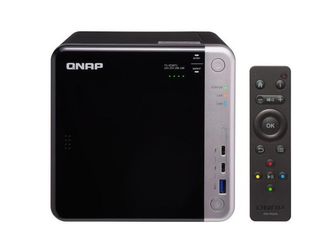 QNAP TS-453BT3 - cztery kieszenie na dyski i zcze Thunderbolt 3