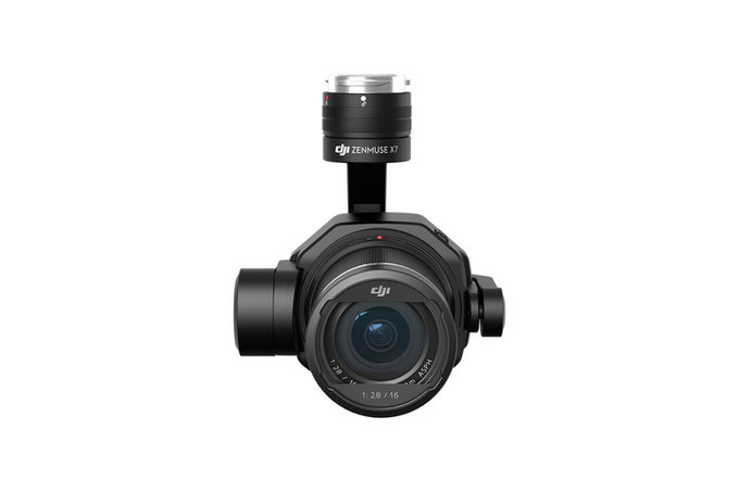 DJI Zenmuse X7 z matryc Super 35 mm