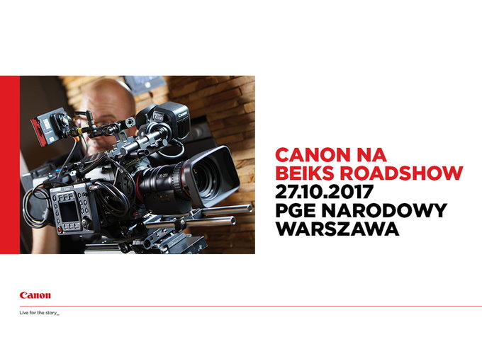 Canon na BEiKS Roadshow 2017