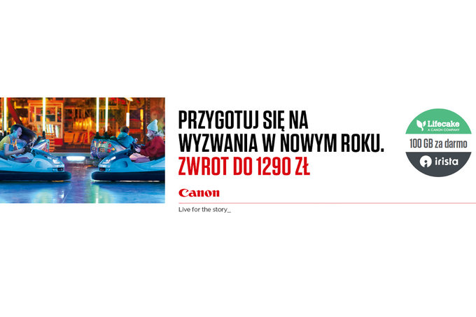 Canon cashback i darmowa przestrze w chmurze