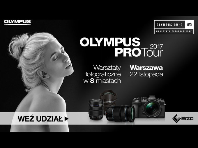Olympus Pro Tour z warsztatami fotografii portretowej