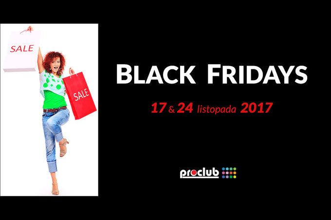 Black Fridays z Proclub - promocje z okazji Czarnego Pitku