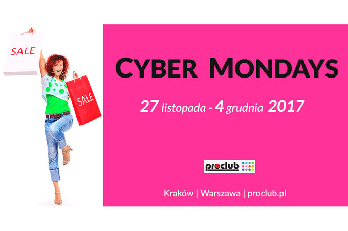 Cyber Mondays w Proclub do 4 grudnia