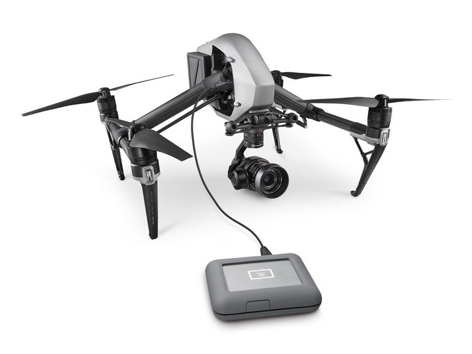 LaCie DJI Copilot - atwe zgrywanie plikw z drona
