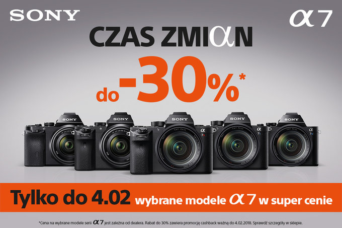 Ostatnie dni promocji Sony - rabaty do 30 procent i cashback