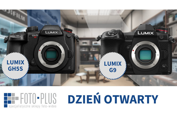 Dzie otwarty z aparatami Panasonic GH5S i G9