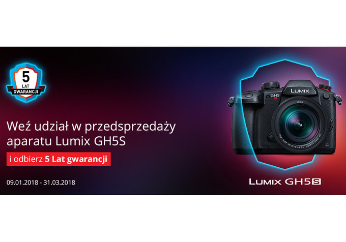 Panasonic Lumix GH5S - ostatnie dni akcji przedsprzedaowej