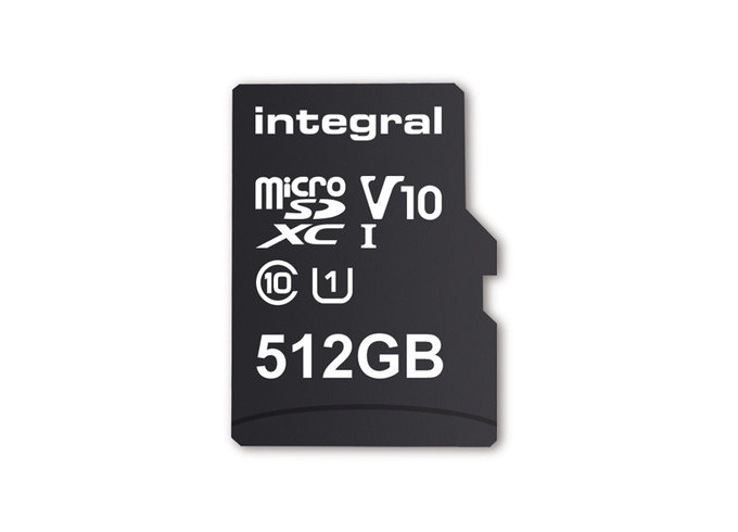 Integral microSDXC o pojemnoci 512 GB