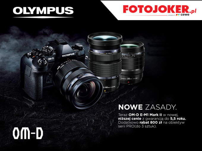 Olympus OM-D E-M1 Mark II - w niszej cenie i z dusz gwarancj