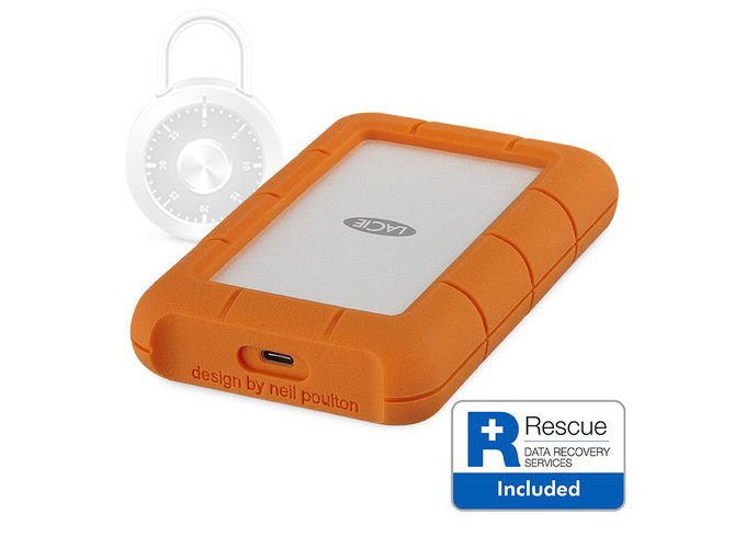 LaCie Rugged Secure - szyfrowanie danych i wzmocniona obudowa