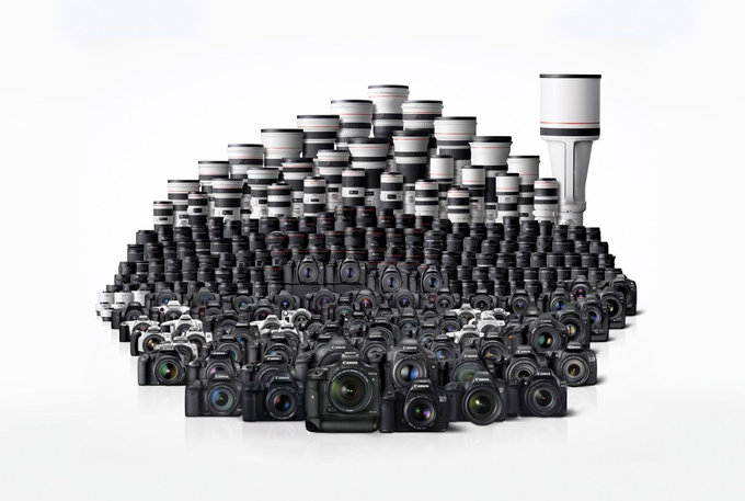 Canon chwali si pozycja lidera na rynku aparatw z wymienn optyk