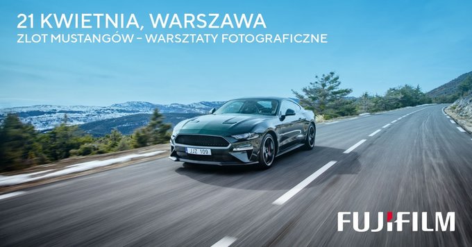 Zlot Mustangw - bezpatne warsztaty fotograficzne z Fujifilm