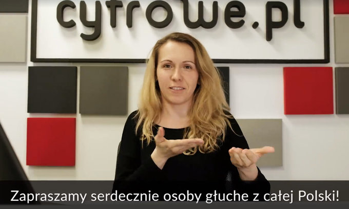 Cyfrowe.pl z doradztwem w jzyku migowym